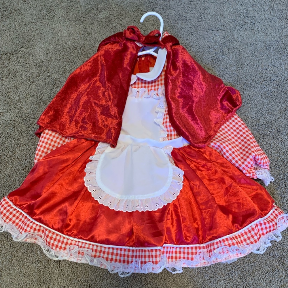 12-18mo Girl’s Little Red Riding Hood Costume